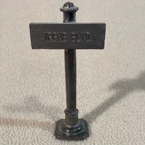 Michael Ricker Pewter Sign "IRENE BLVD"‎ Made in the USA Vintage Collectibe